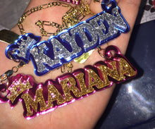 Load image into Gallery viewer, REGULAR OR JUMBO SIZE NAME PLATE