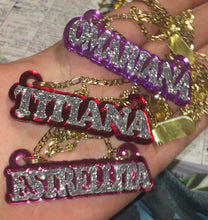 Load image into Gallery viewer, REGULAR OR JUMBO SIZE NAME PLATE