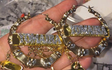 Load image into Gallery viewer, GOLD/SILVER HOOPS