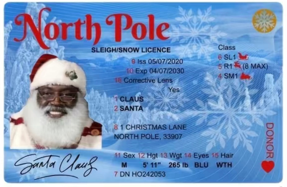 Santa license