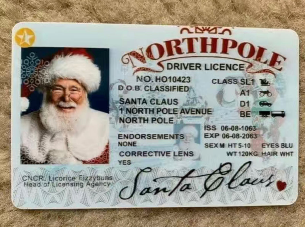 Santa license